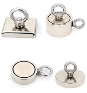 Ribiški magnet - dvostranski očesni vijaki